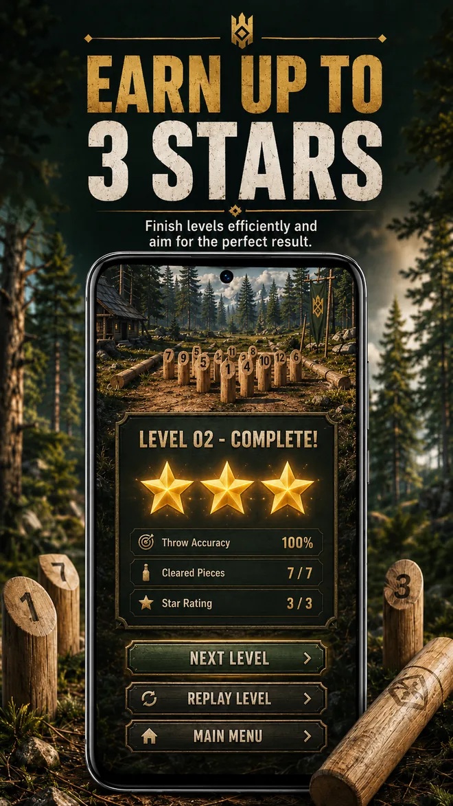 Three-star level completion result